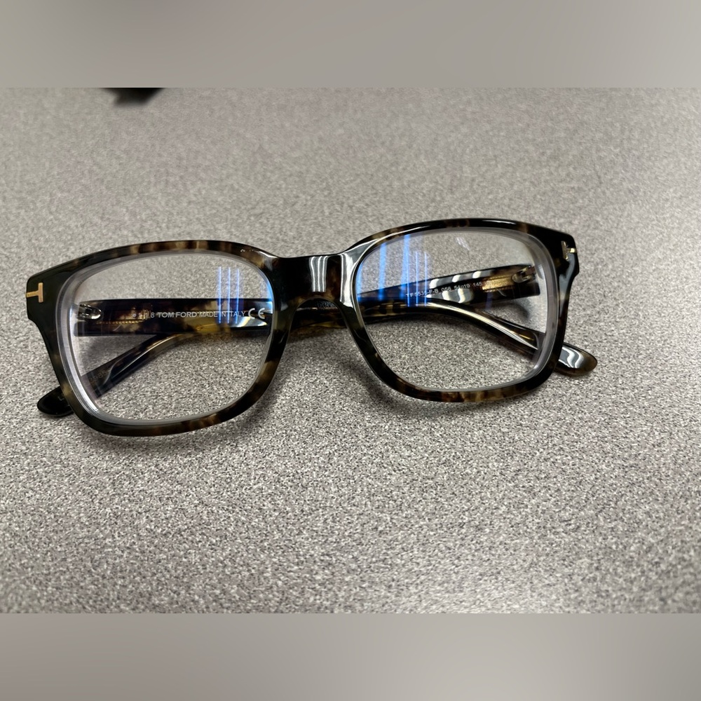 TOM FORD FT55536-F-B 056 Tortoise Eye Glasses